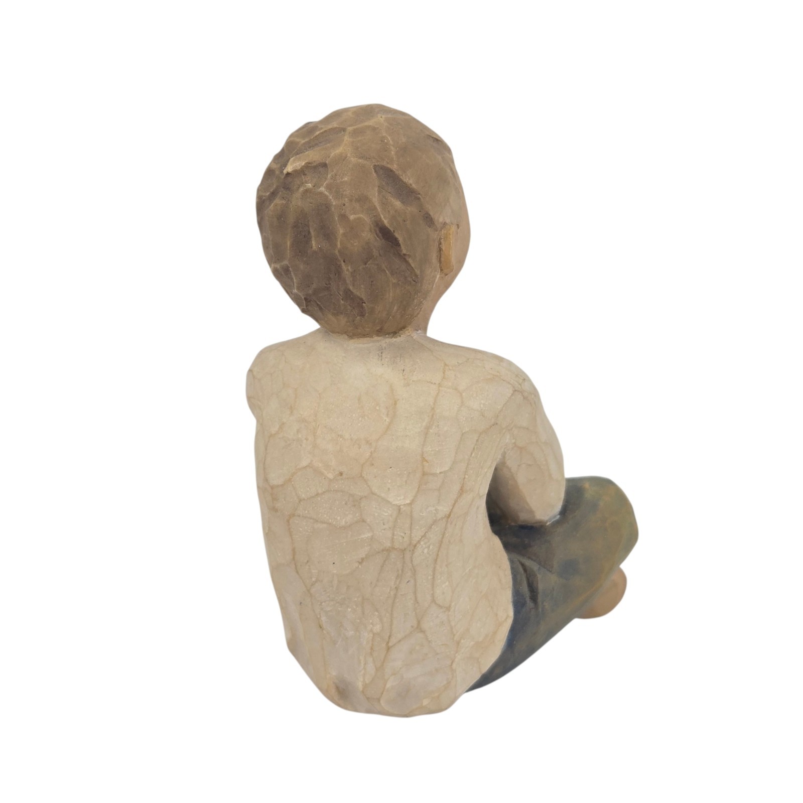 Willow Tree Imaginative Child, Nurtured by Your Loving Care, Seated Boy Figure