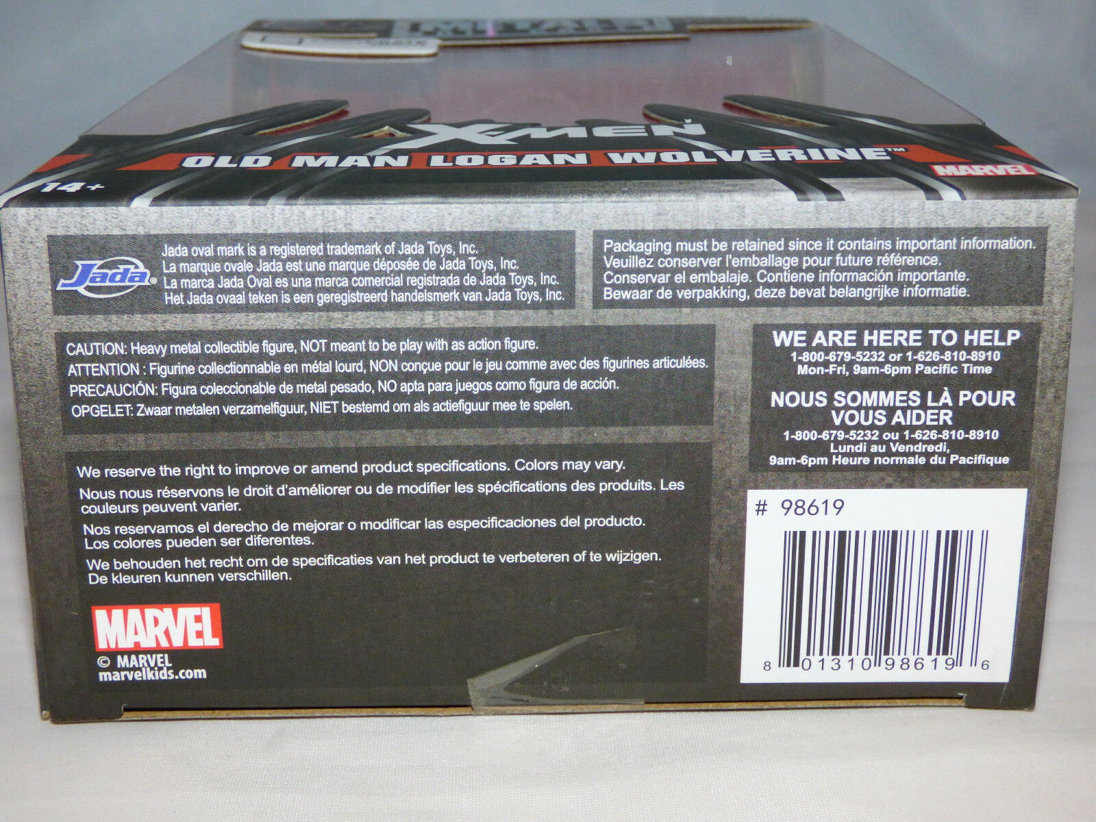 Marvel – Metals Die Cast Figure #M240 – Old Man Logan Wolverine – Loot Crate Ex