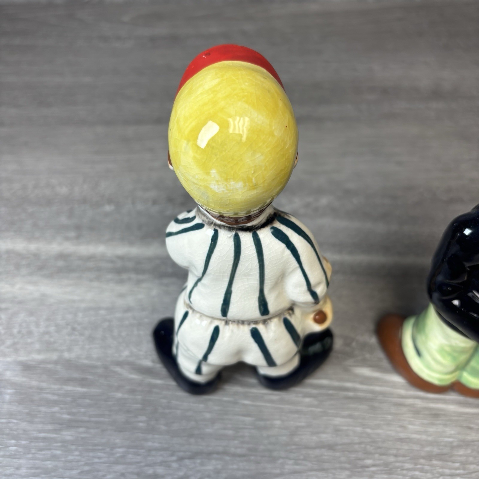 1950s Napco Baseball Player Umpire Figures Figurine Ceramic Hand Painted 6”