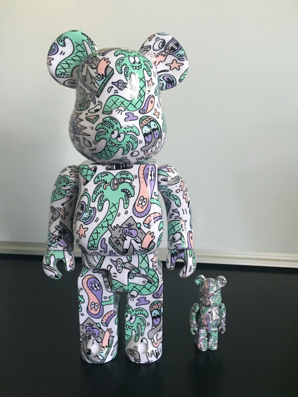 Bearbrick Steve Harrington “Coastline” 100% & 400% Set of 2 Limited Edition
