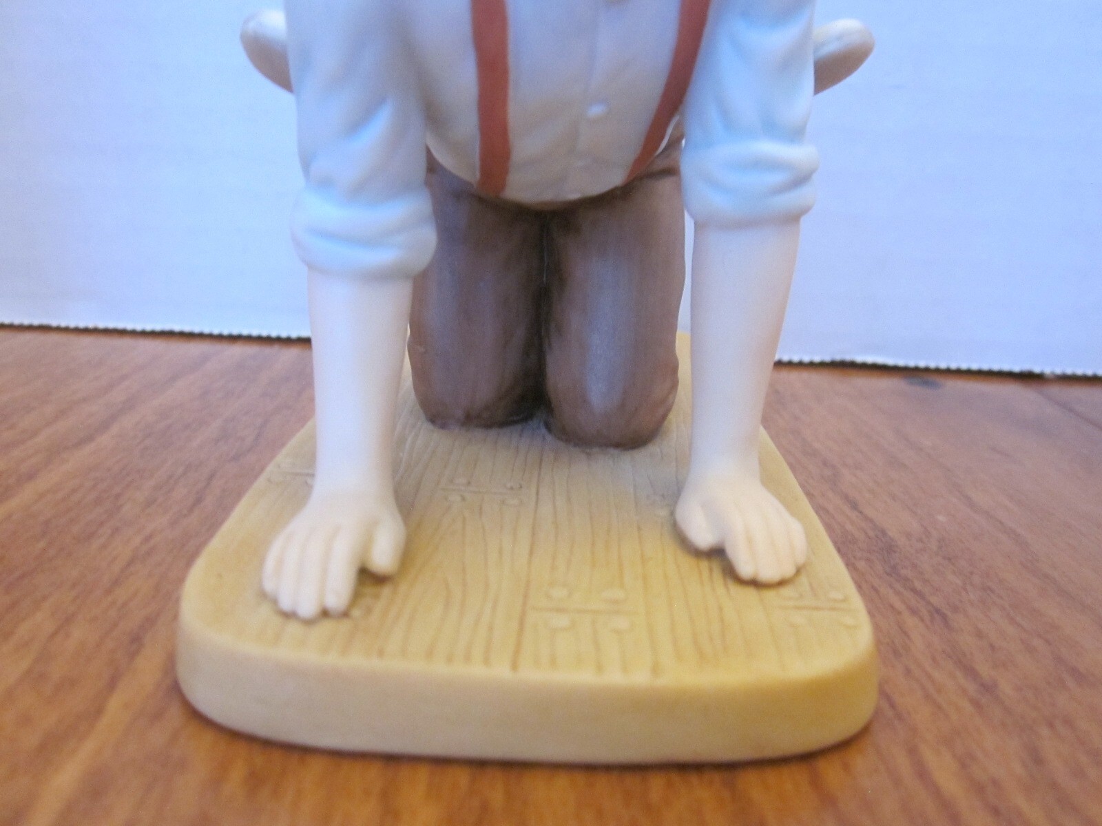 ENESCO 1986 Father & Son Series “Horsey Ride” Figurine Original Box, COA ID Card