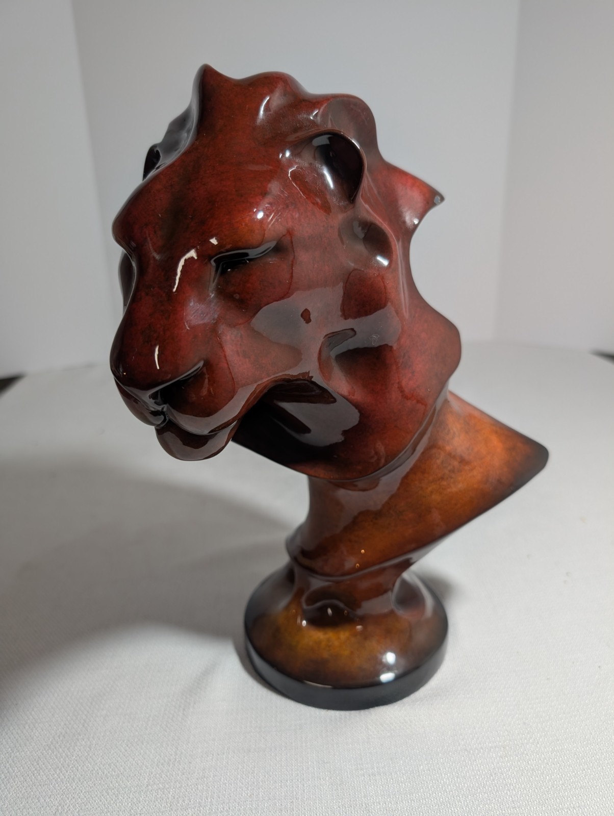 Mill Creek Studio Lion Figurene (Heavy) (Rare) See Last 2 Pics For Blemish