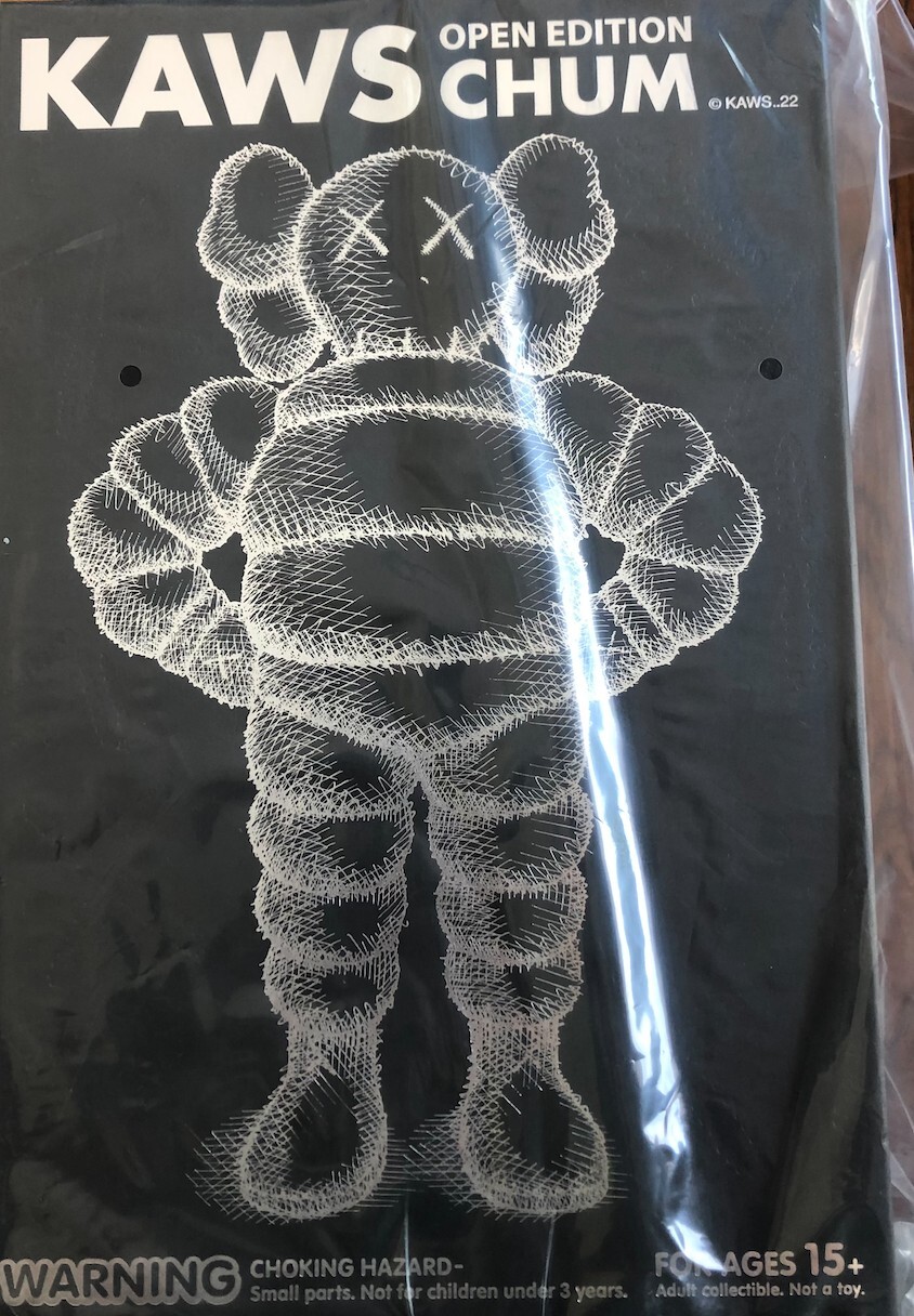 Kaws Chum Black 2022