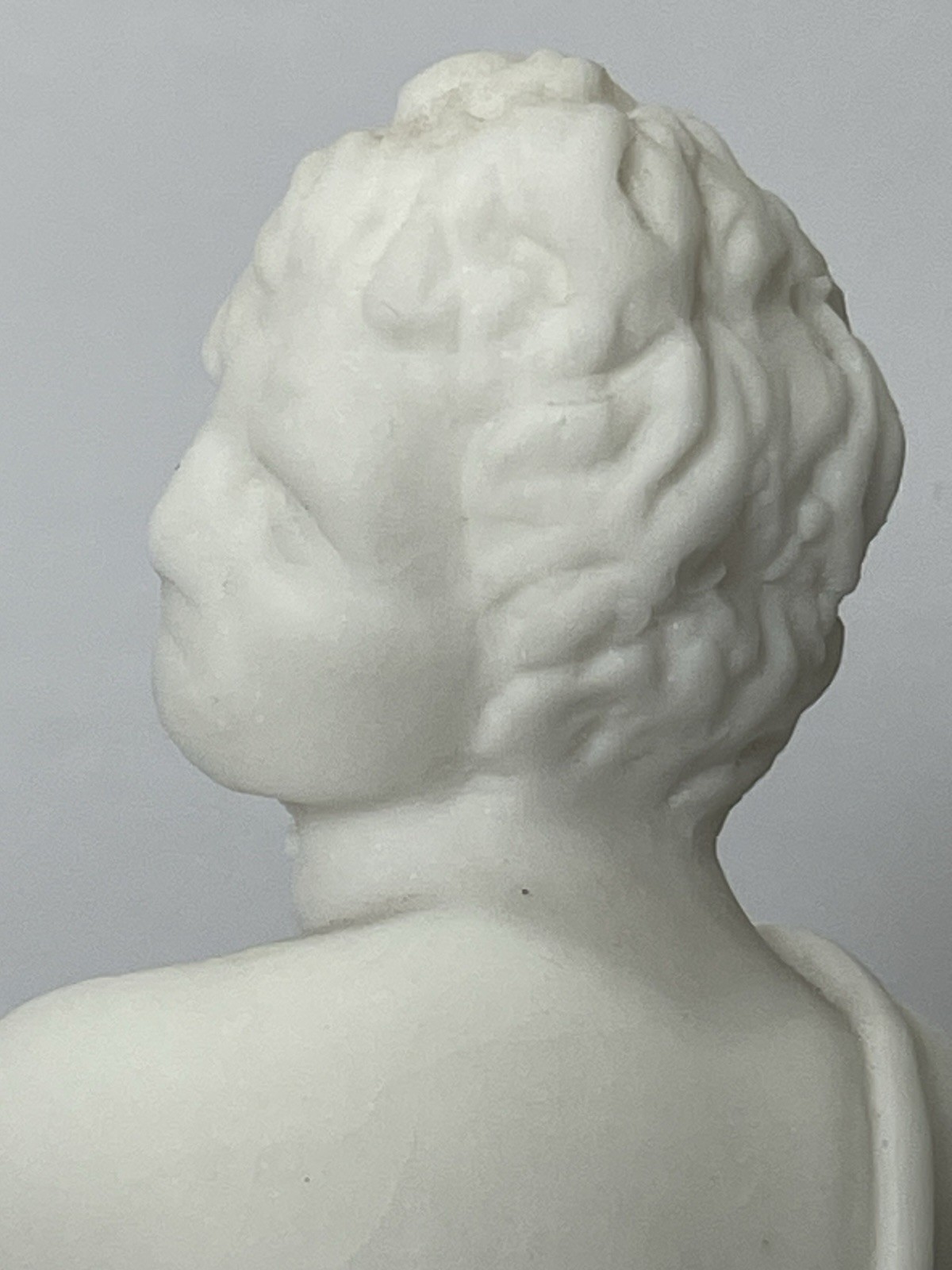 Vintage Bisque Porcelain Statue — “David” by Michelangelo