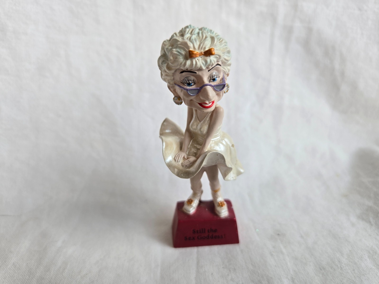 2003 Westland Giftware Biddys #4491 Figurine “Still the Sex Goddess” #JJ