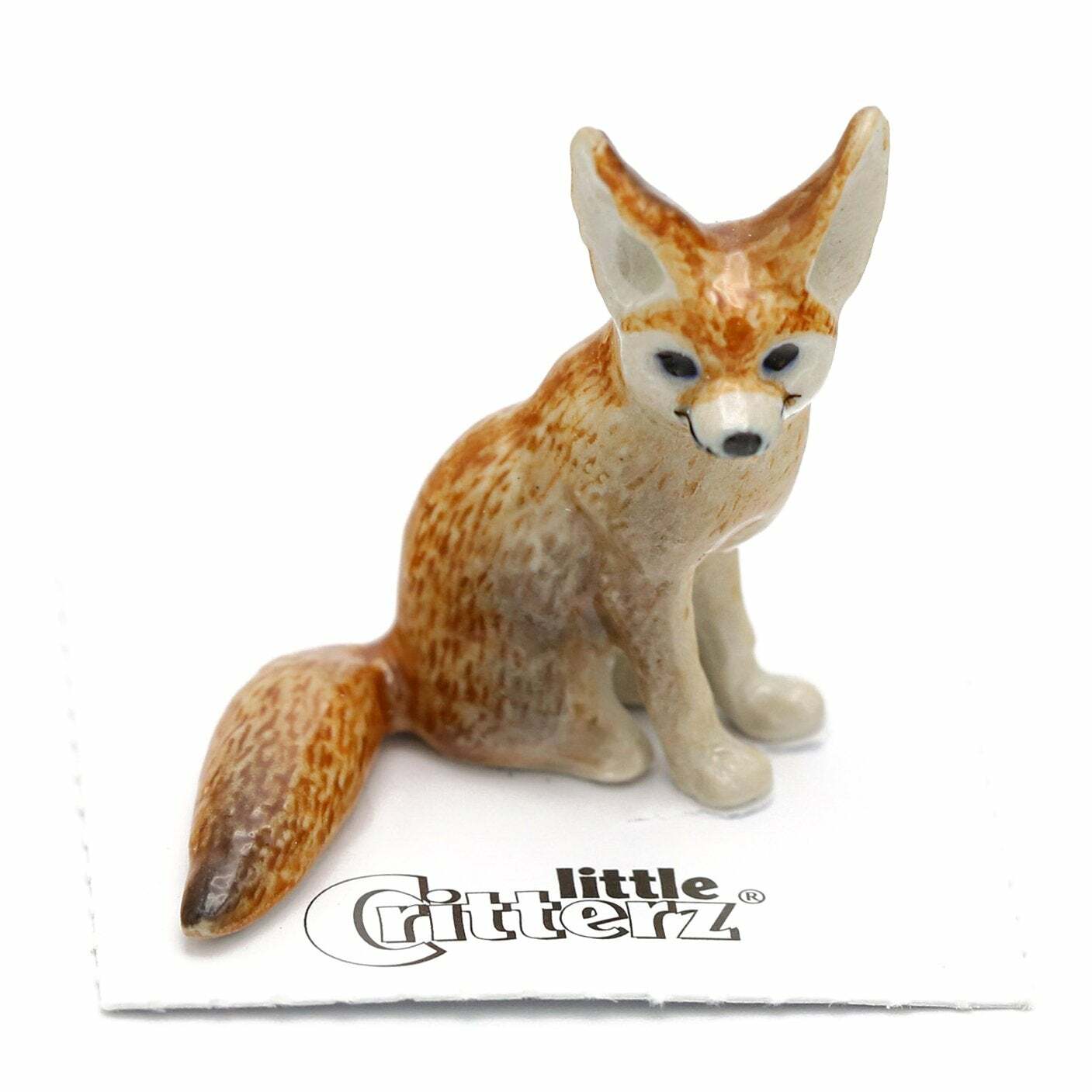Little Critterz Fennec Fox “Algeria” – miniature porcelain figurine