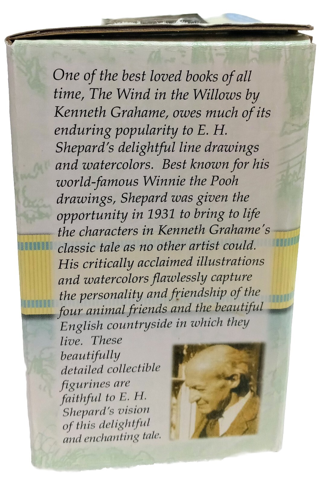 The Wind In The Willows Blue Egg CVS 2002 The Riverbank Mole & Rat W/Box