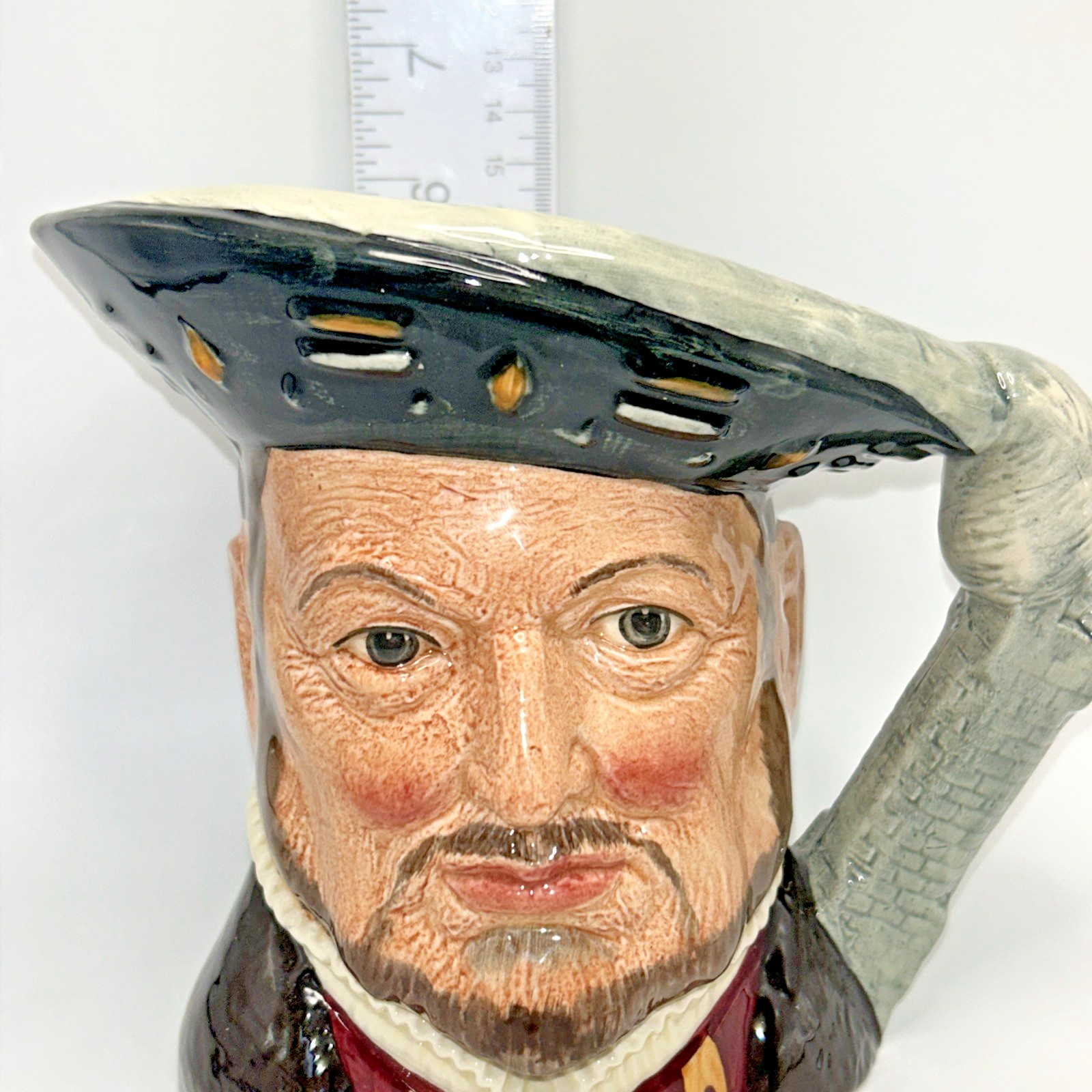 Vtg Royal Doulton King Henry VIII Character Jug D6642 Large Toby Mug Excellent