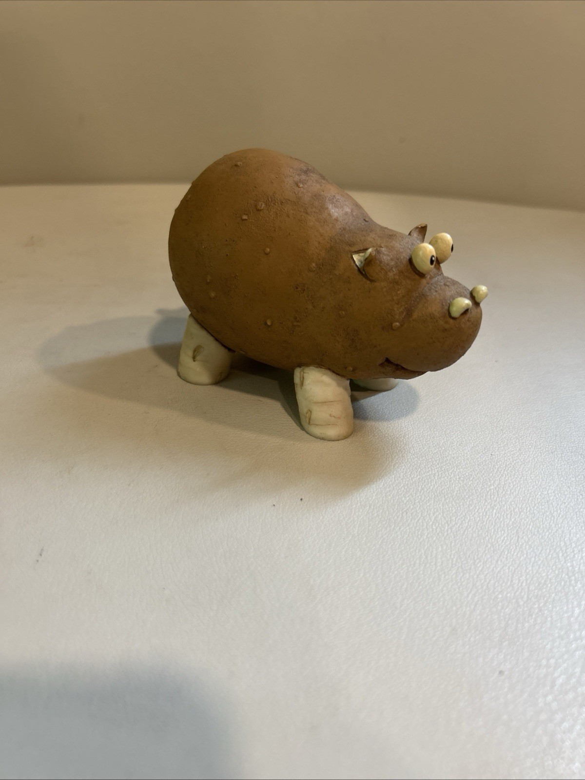 ENESCO HOME GROWN 2004 POTATO HIPPO Figurine #4002360 Retired No Box House Hippo