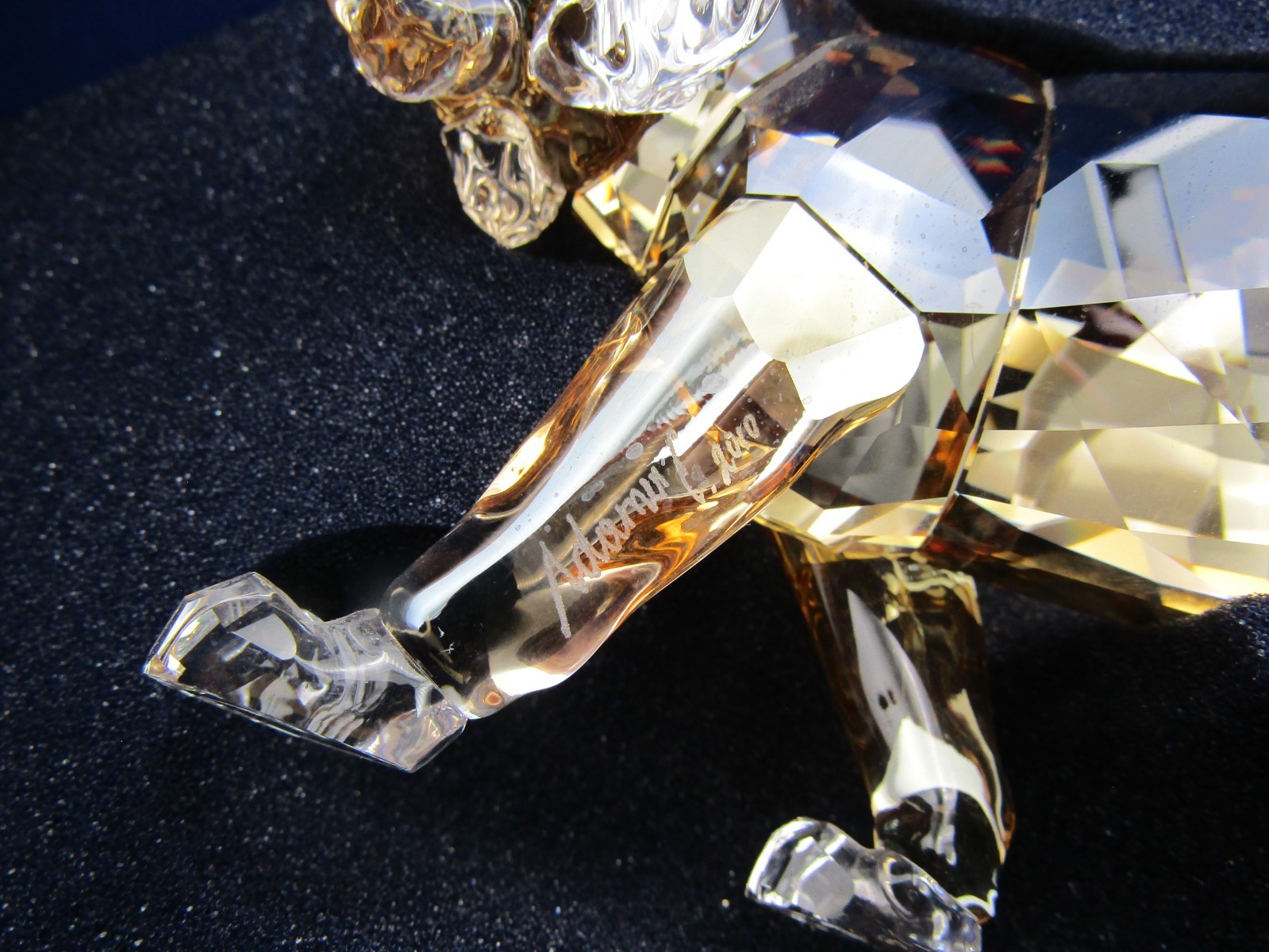 SWAROVSKI SCS ENDANGERED WILDLIFE TIGER FAMILY (3) w/BOXES & PAPERS
