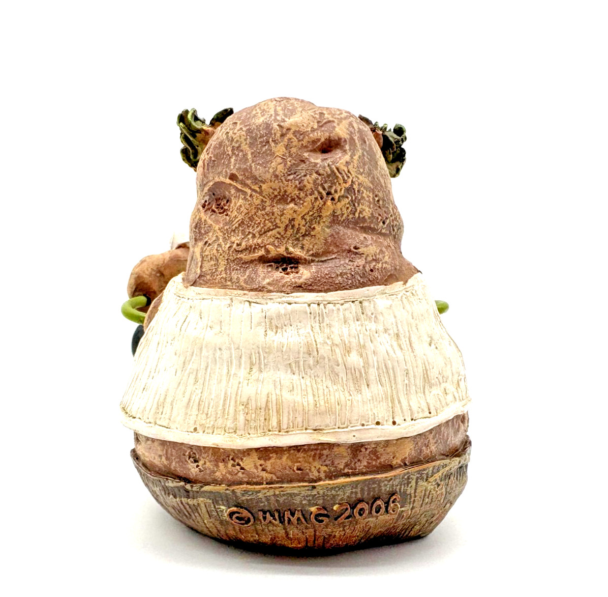 Half Baked Potato Grumpy Cigar Reader Shelf Sitter WMG 2006 Daily Spud Figurine