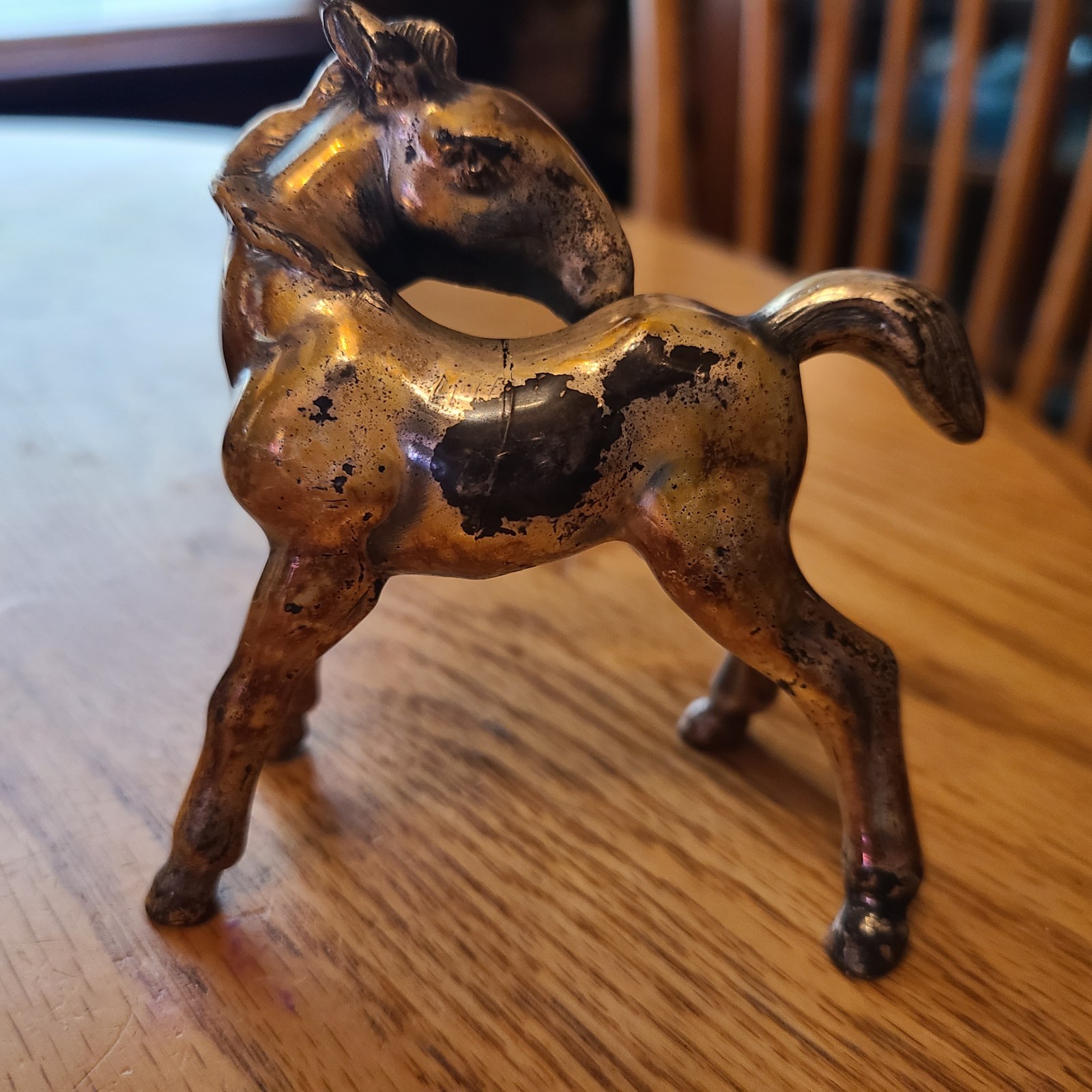 VTG 1940s Jennings Bros JB Horse Colt Pony Foal Equestrian FIGURINE
