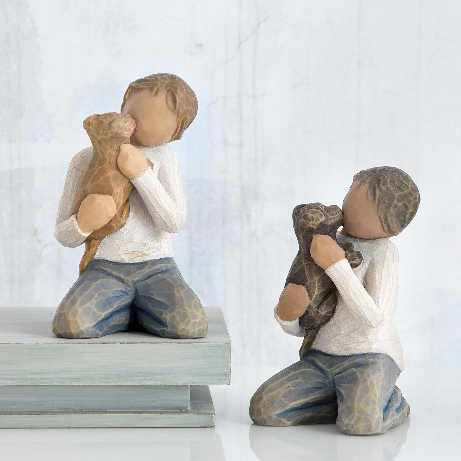 Kindness (Boy), above All, Kindness, Boy in Blue Jeans Holding Dog, Works Well i