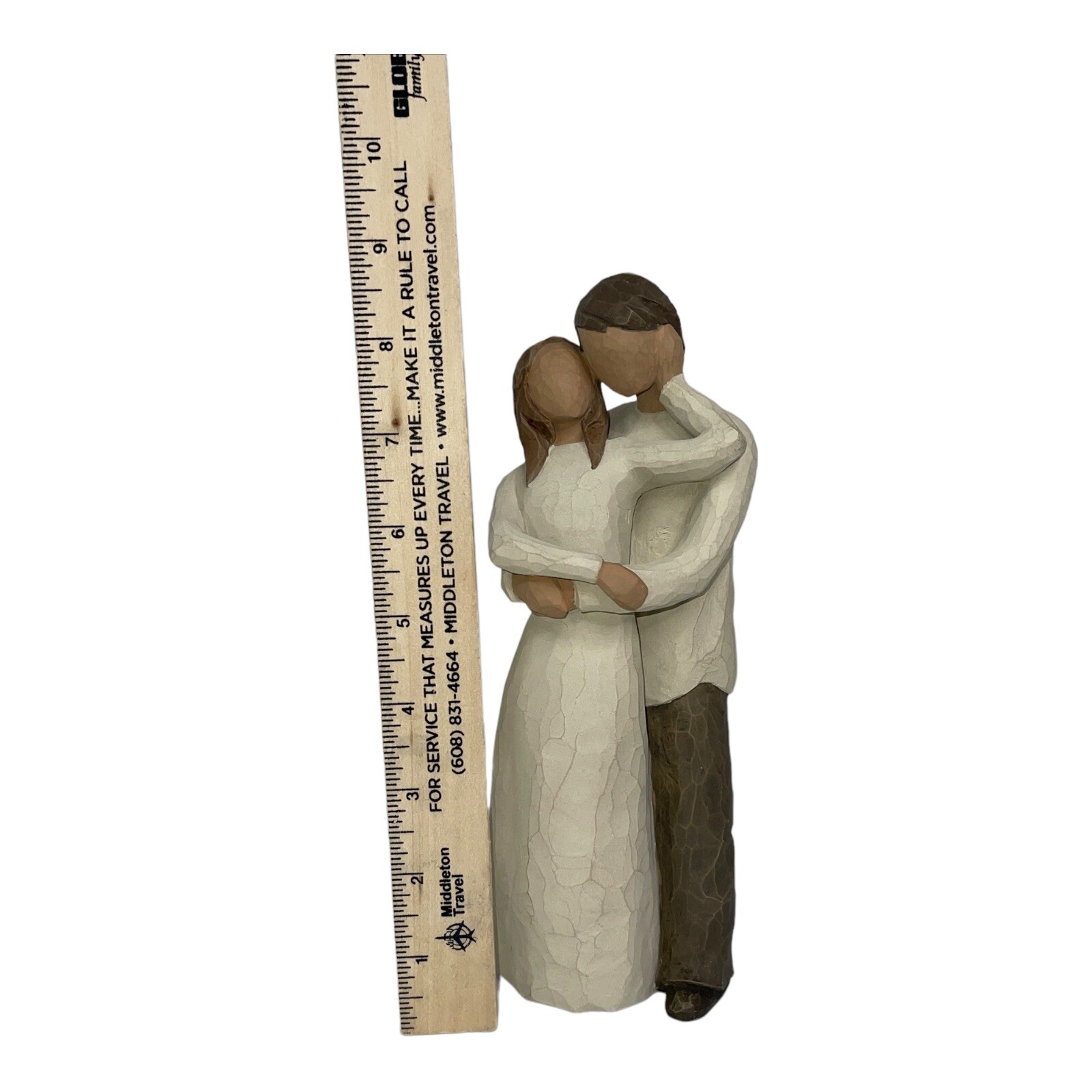 Together Sculpted Hand Painted Figure Willow Tree #26032 Vintage Statue Figurine