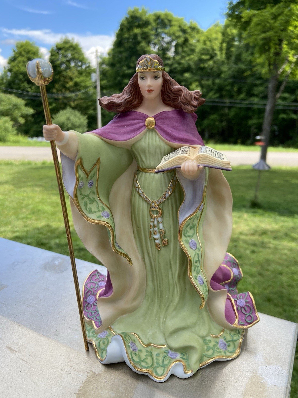 Lenox Legendary Princess Evil Enchantress Porcelain Figurine 2003 #1215