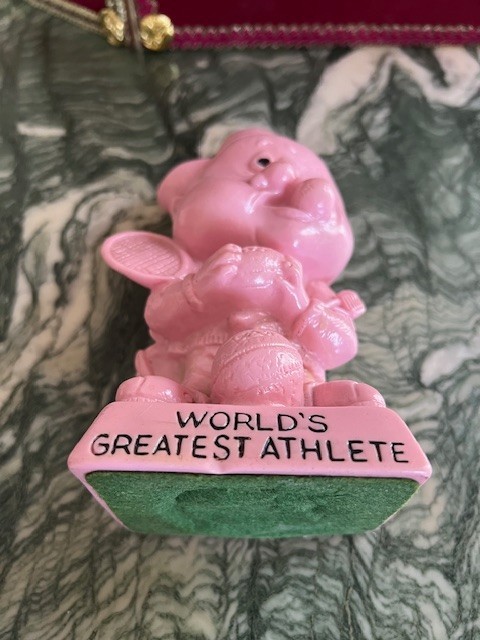 Vintage R&W Berries Co’s “WORLD GREATEST ATHLETE” 1971s USA