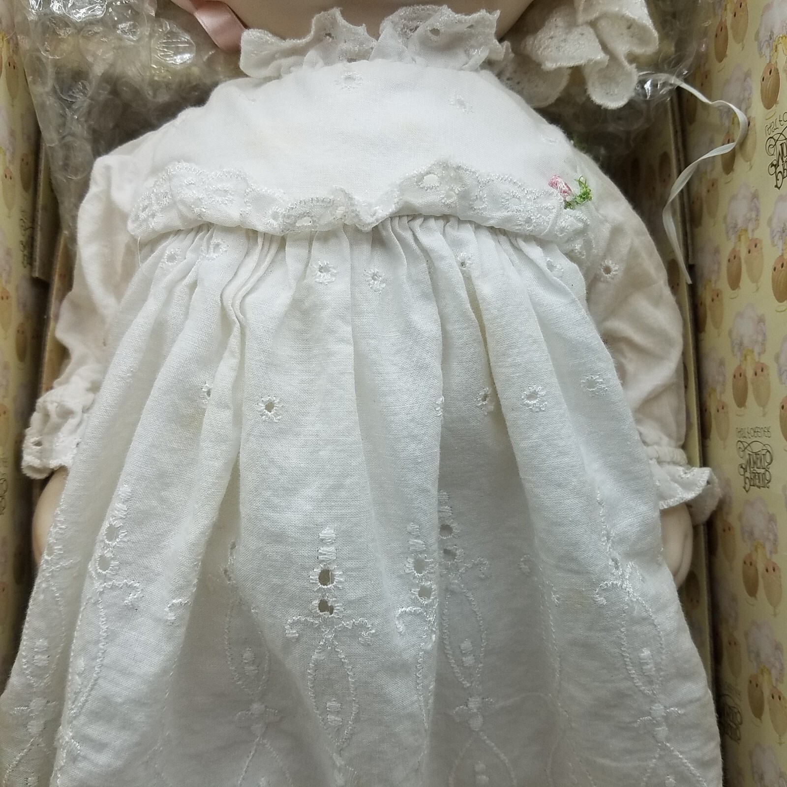 Precious Moments KATIE LYNNE Doll 1983 With Box Enesco Jonathon & David #E-0539