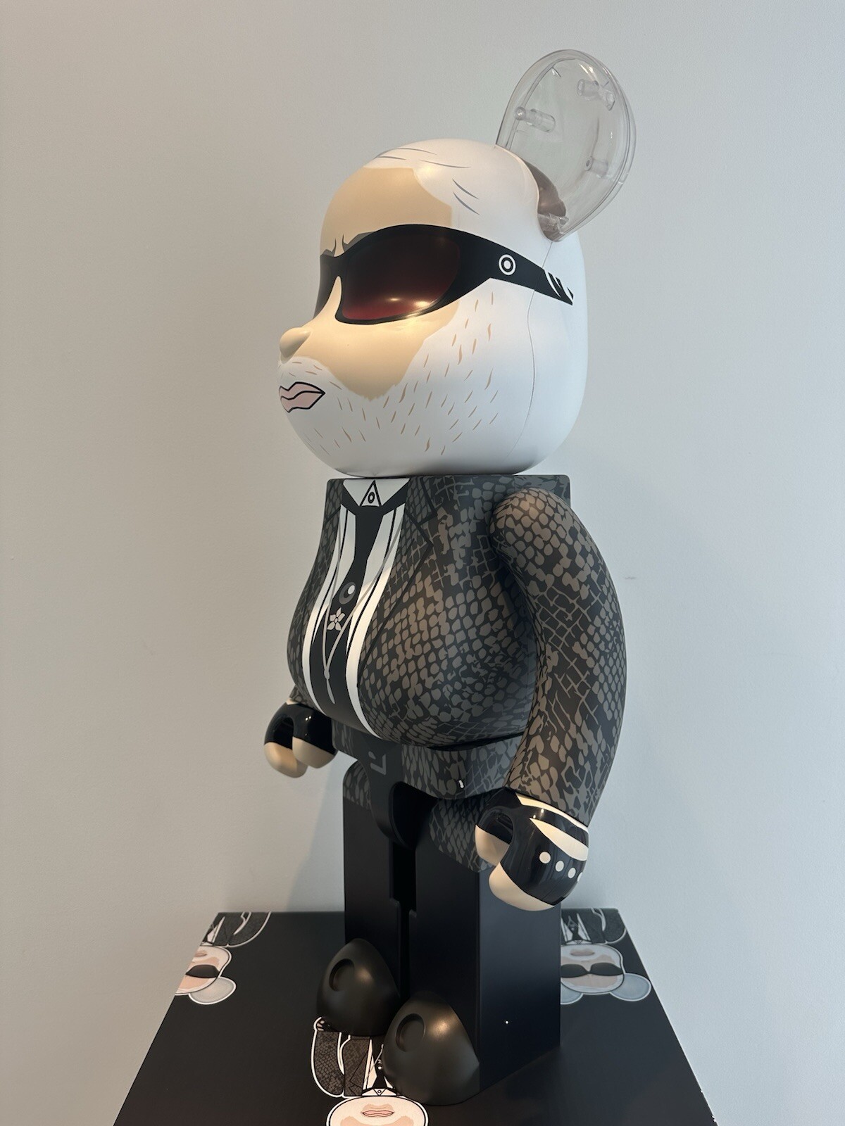 Bearbrick The Kaiser – Karl Lagerfeld 1000% – Medicom – Original Limited Edition