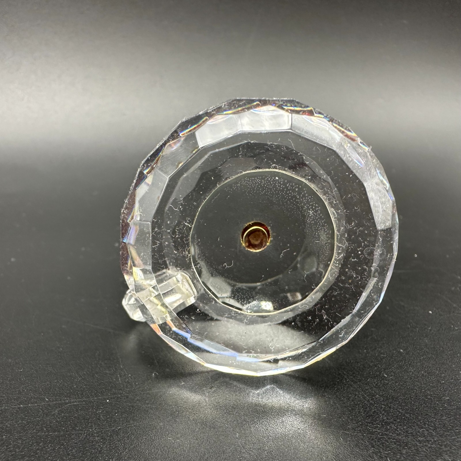 SWAROVSKI CRYSTAL TEACUP FIGURINE 3/4″ CRYSTAL TEACUP