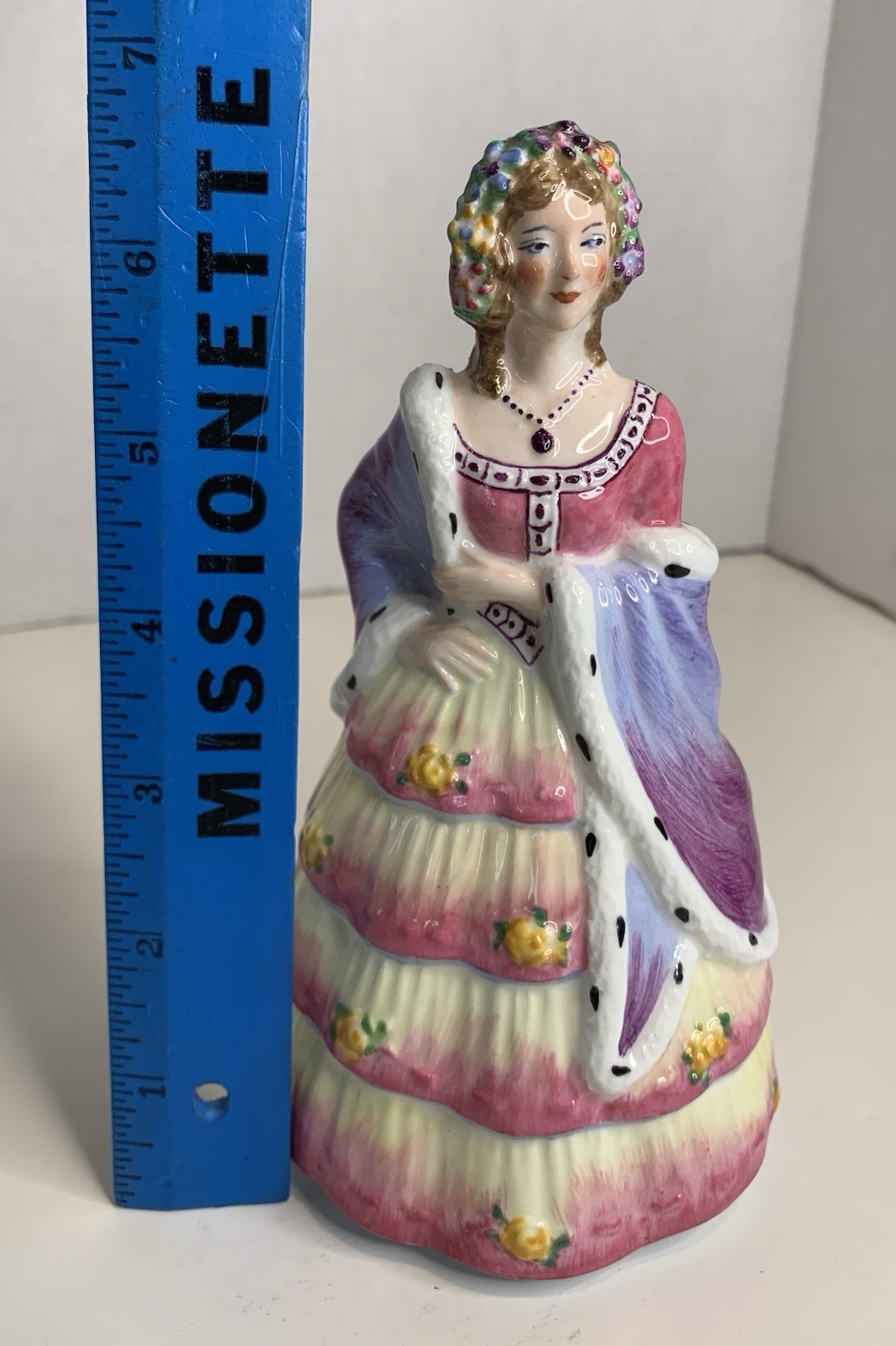 Coalport Ladies of Fashion Lady Betty Figurine Vintage Antique England FLAW