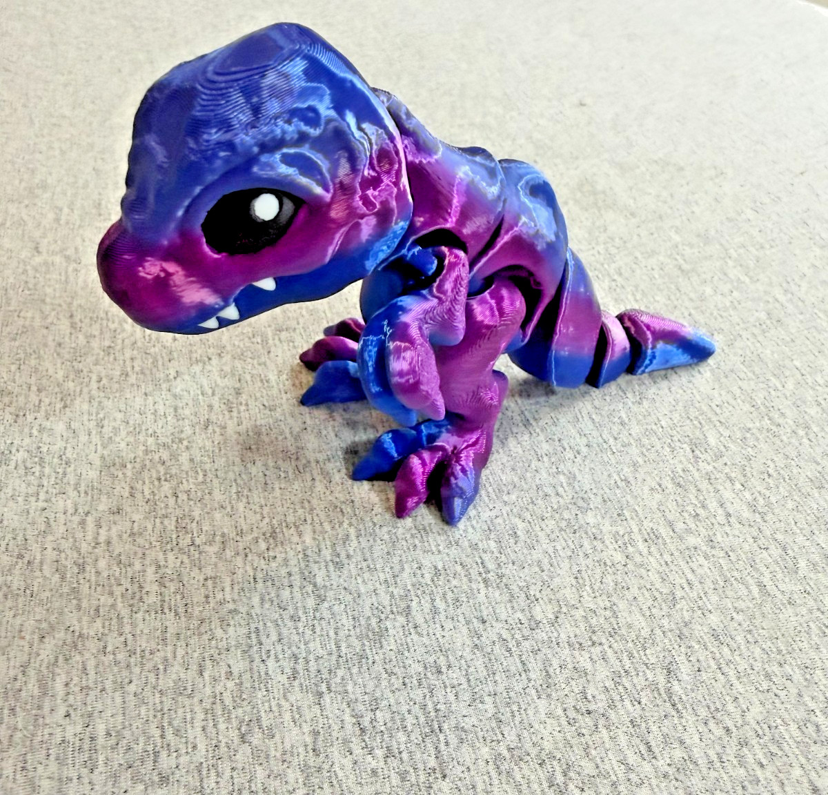 3D Printed Articulating Fantasy Figures/Dragons/Frogs/Wolf/Lizard/Dinosaurs More