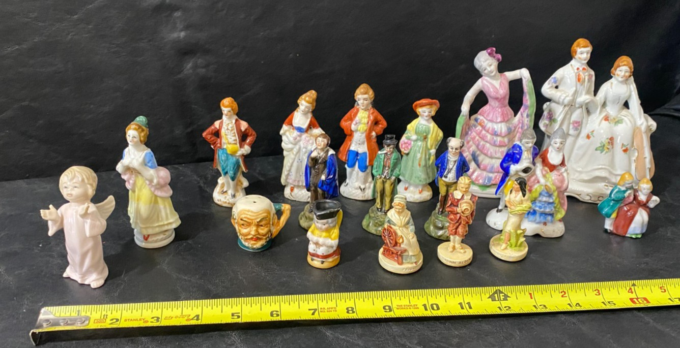 ceramic figure statue figurine lot Germany Japan lot vintage collection