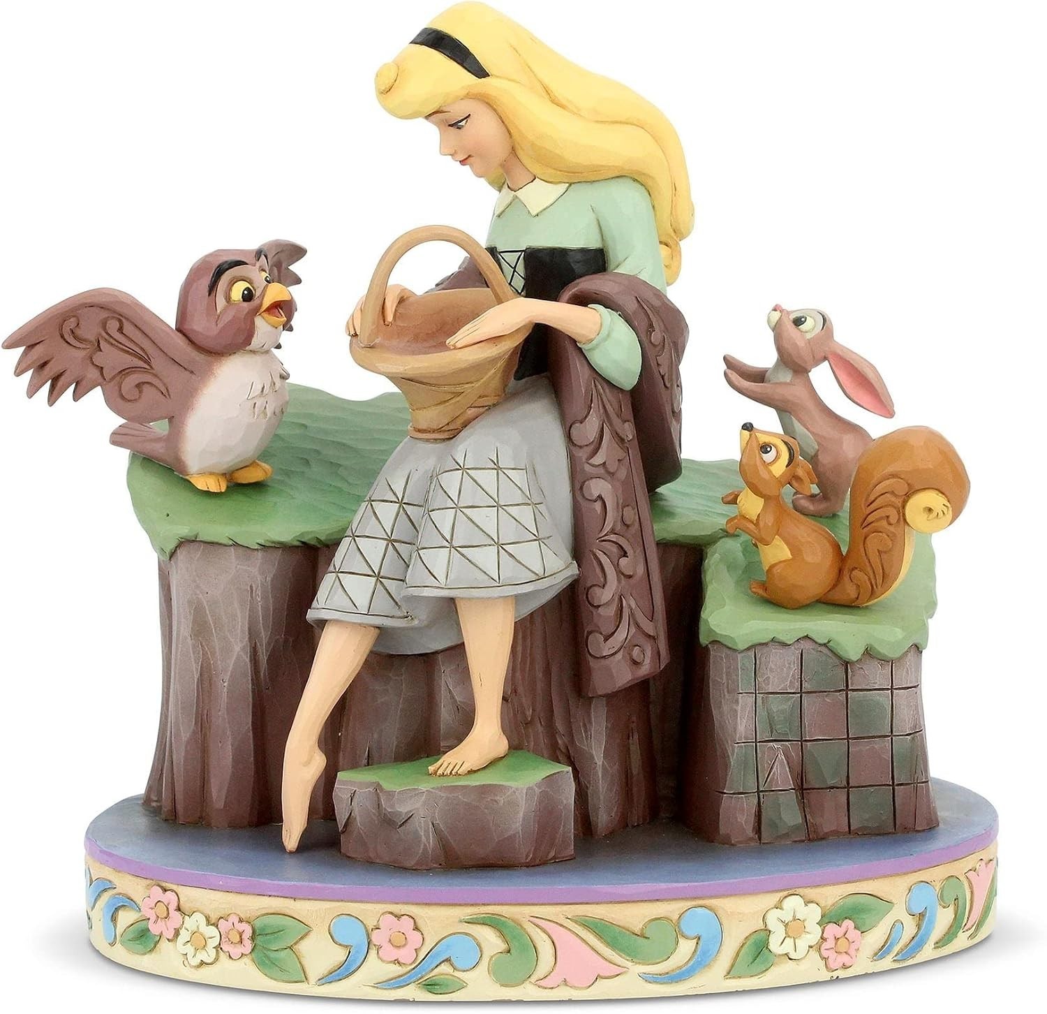 Jim Shore Disney Sleeping Beauty Aurora with Animals Figurine 6005959 NEW T