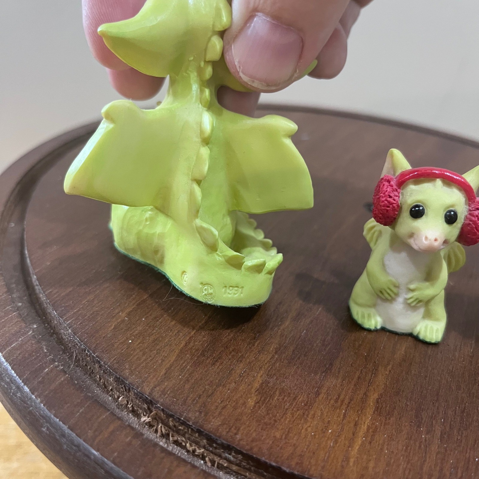 Vtg Whimsical World of Pocket Dragons Real Musgrave Figurines Set of 3 1992 1994