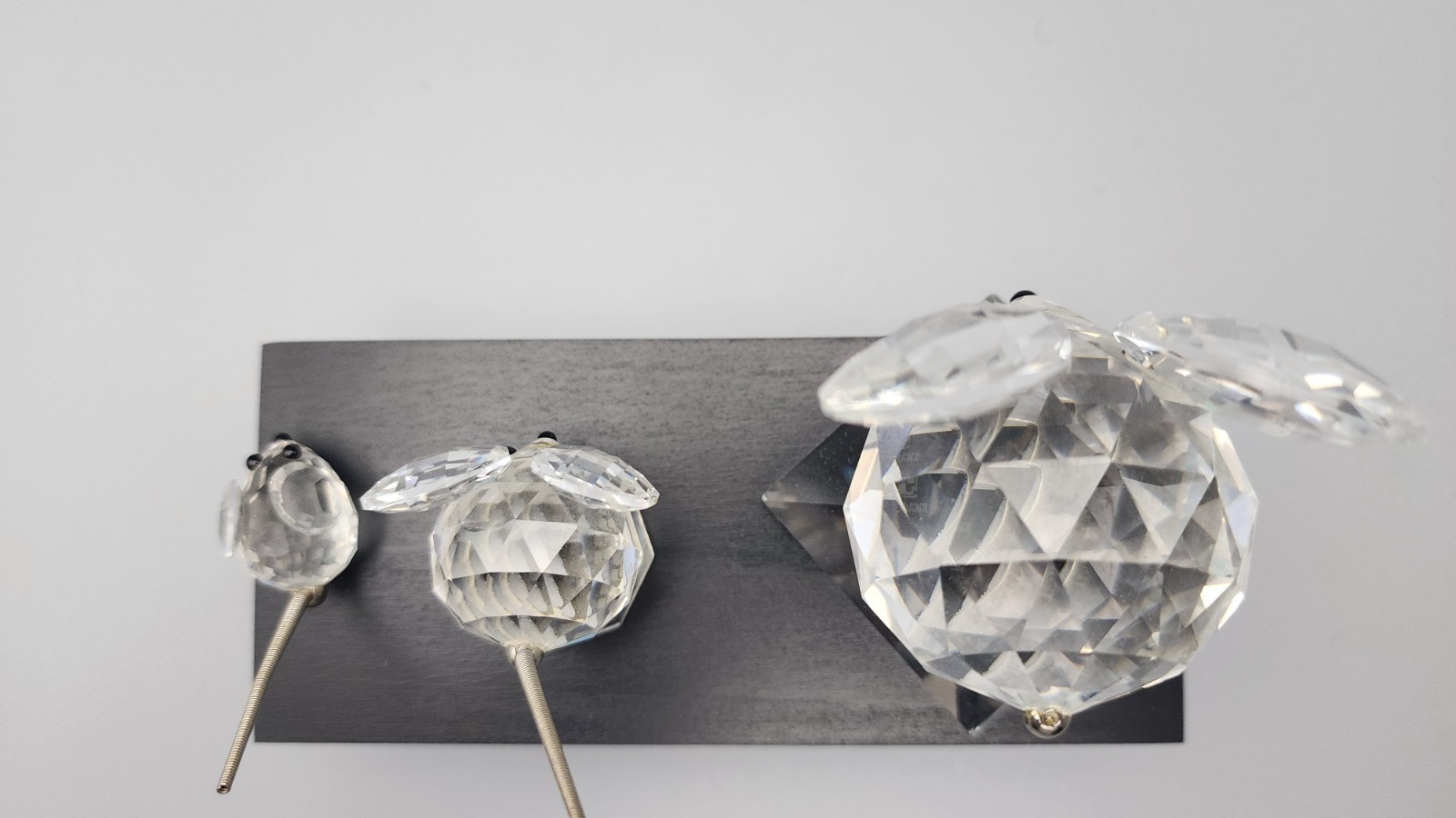 Lot of 3 SWAROVSKI Crystal Mice – Large Medium Small 7631 7655