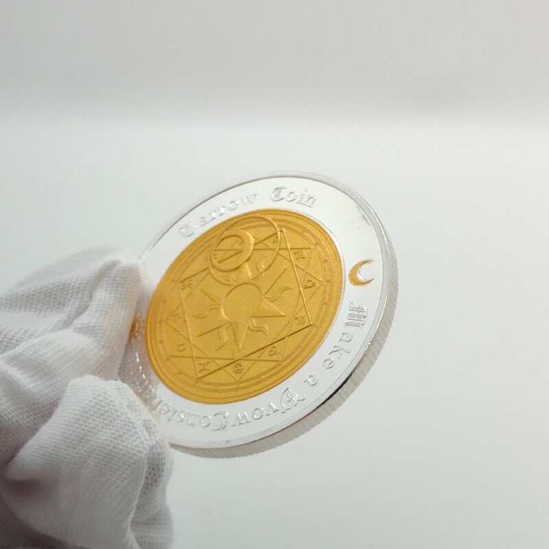 Tarot Commemorative Coin Lucky Constellation Coin Wishing Coin Lucky Coin