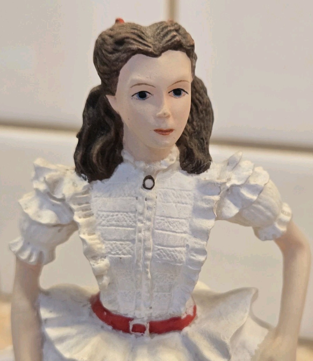 1994 Gone with the Wind Dave Grossman 6″ Scarlett O’Hara White Red Dress