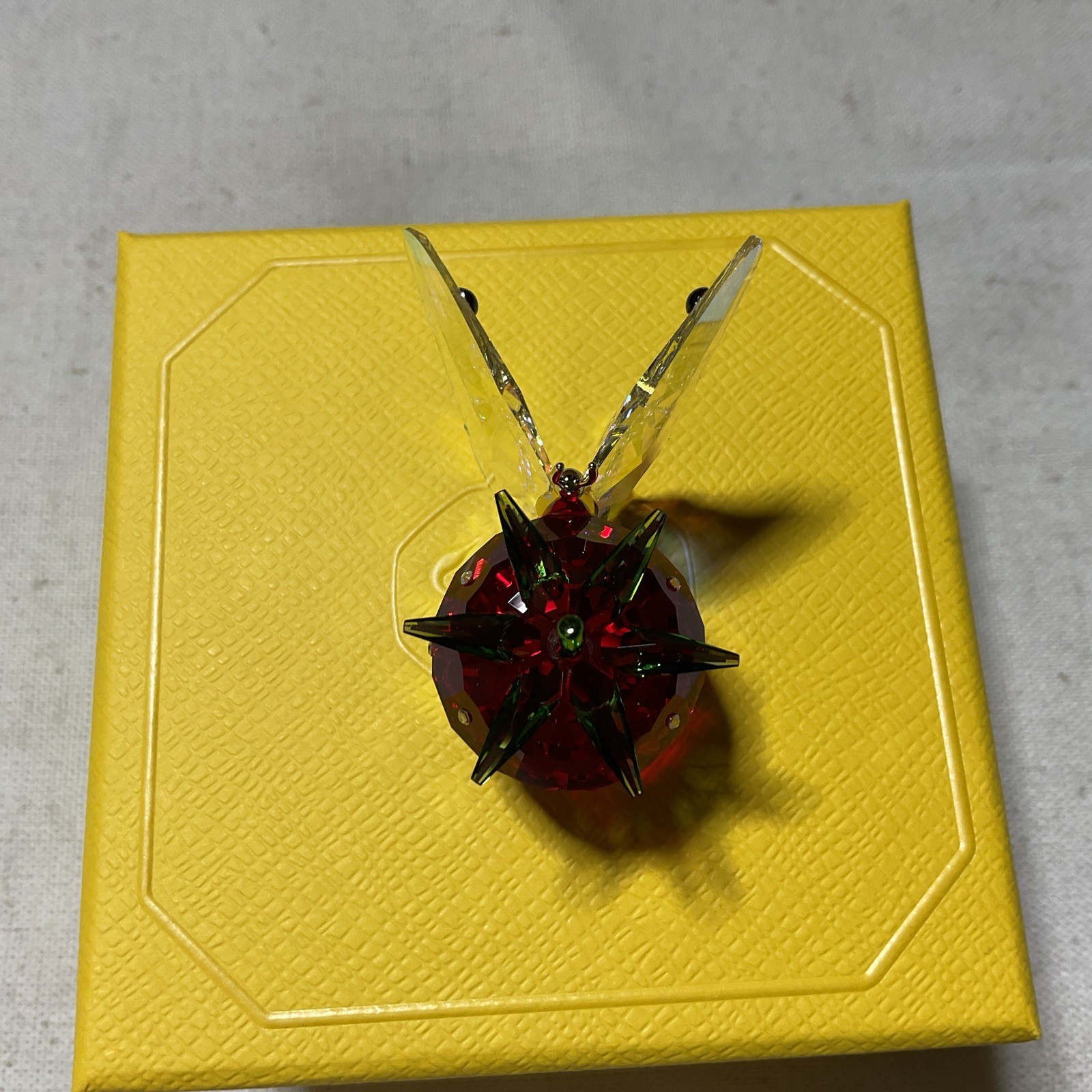 Swarovski Idyllia Butterfly and Strawberry Home Décor Designer Alice dal VermeG2