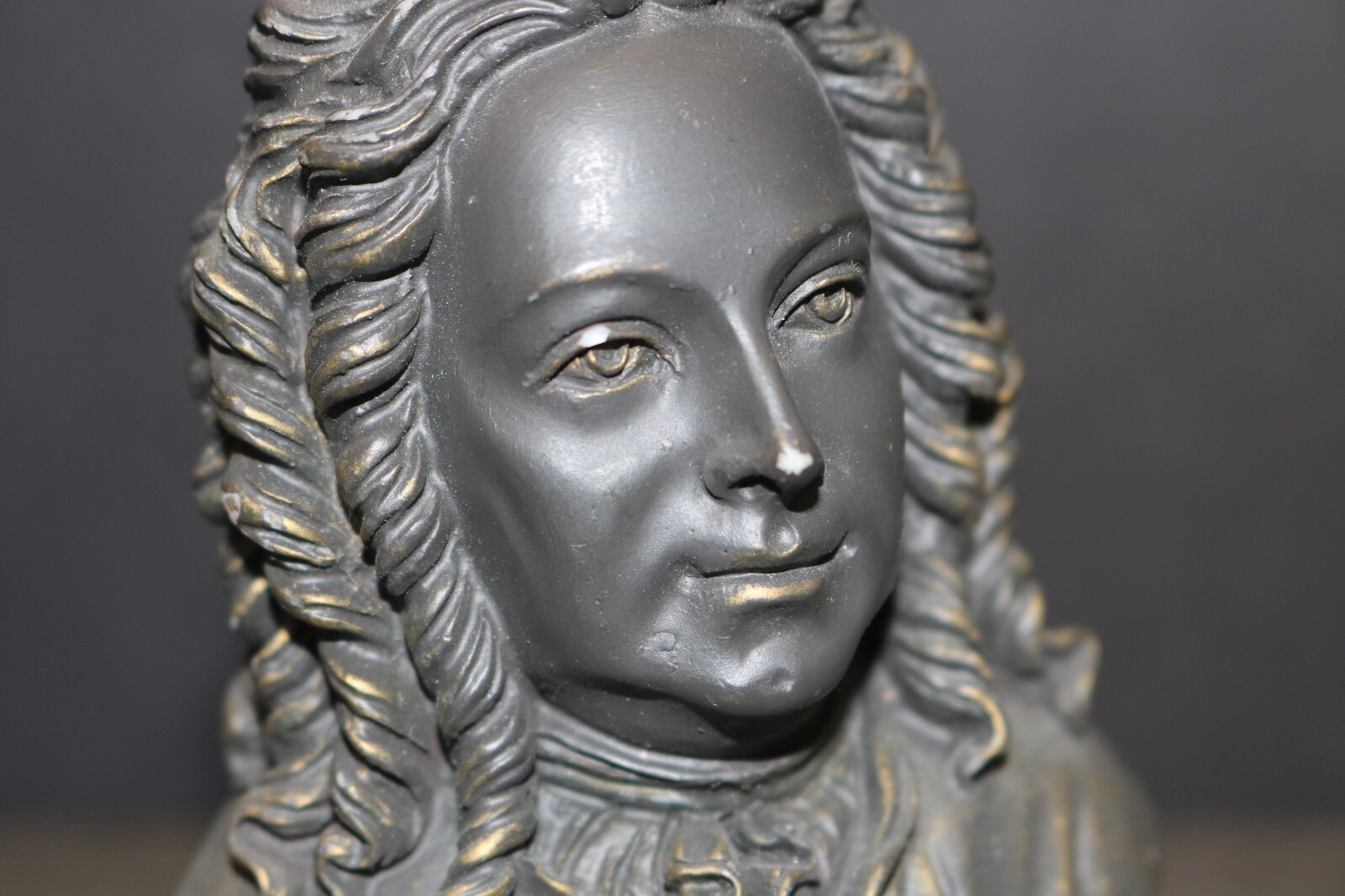 Vintage Set Of 9 Mini Composers Busts Statues K’s Collection