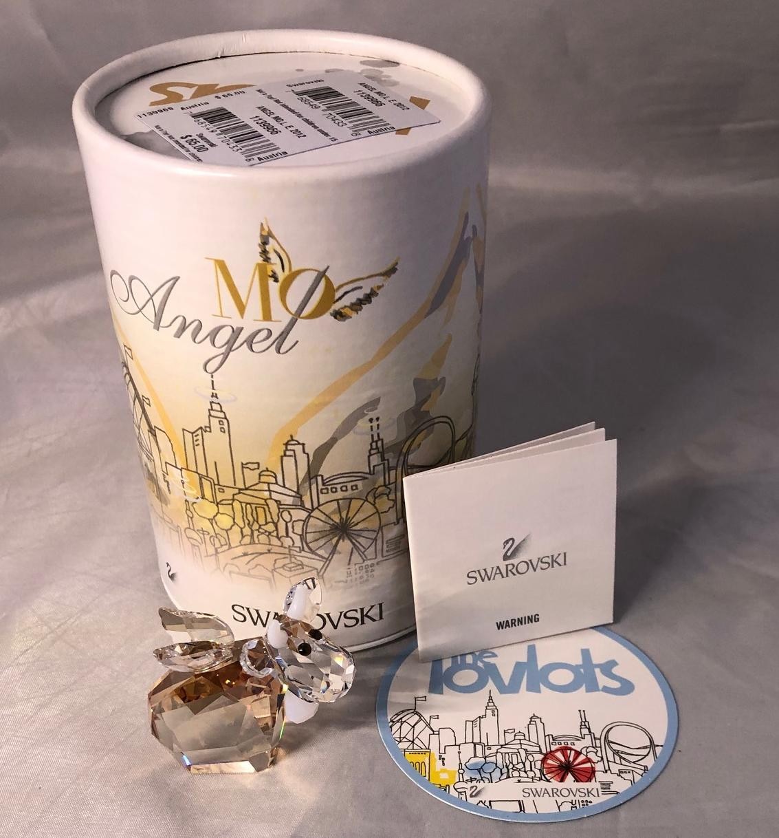 SWAROVSKI LOVLOTS ANGEL MO LIMITED EDITION 2012, #1139966, RETIRED, RARE! NIB