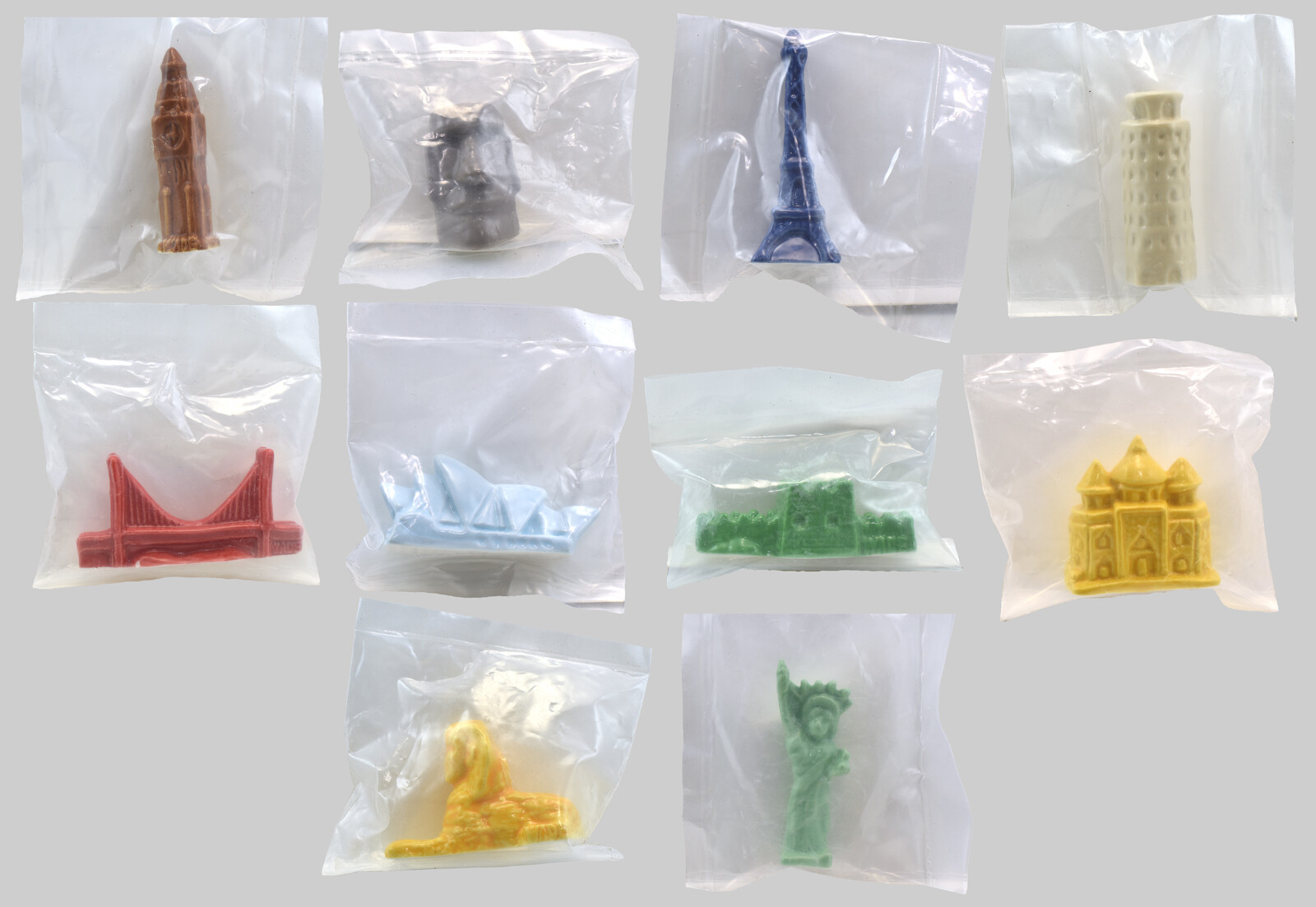 WADE WORLD OF MONUMENT SERIES, RED ROSE TEA, 2020, COMPLETE SET