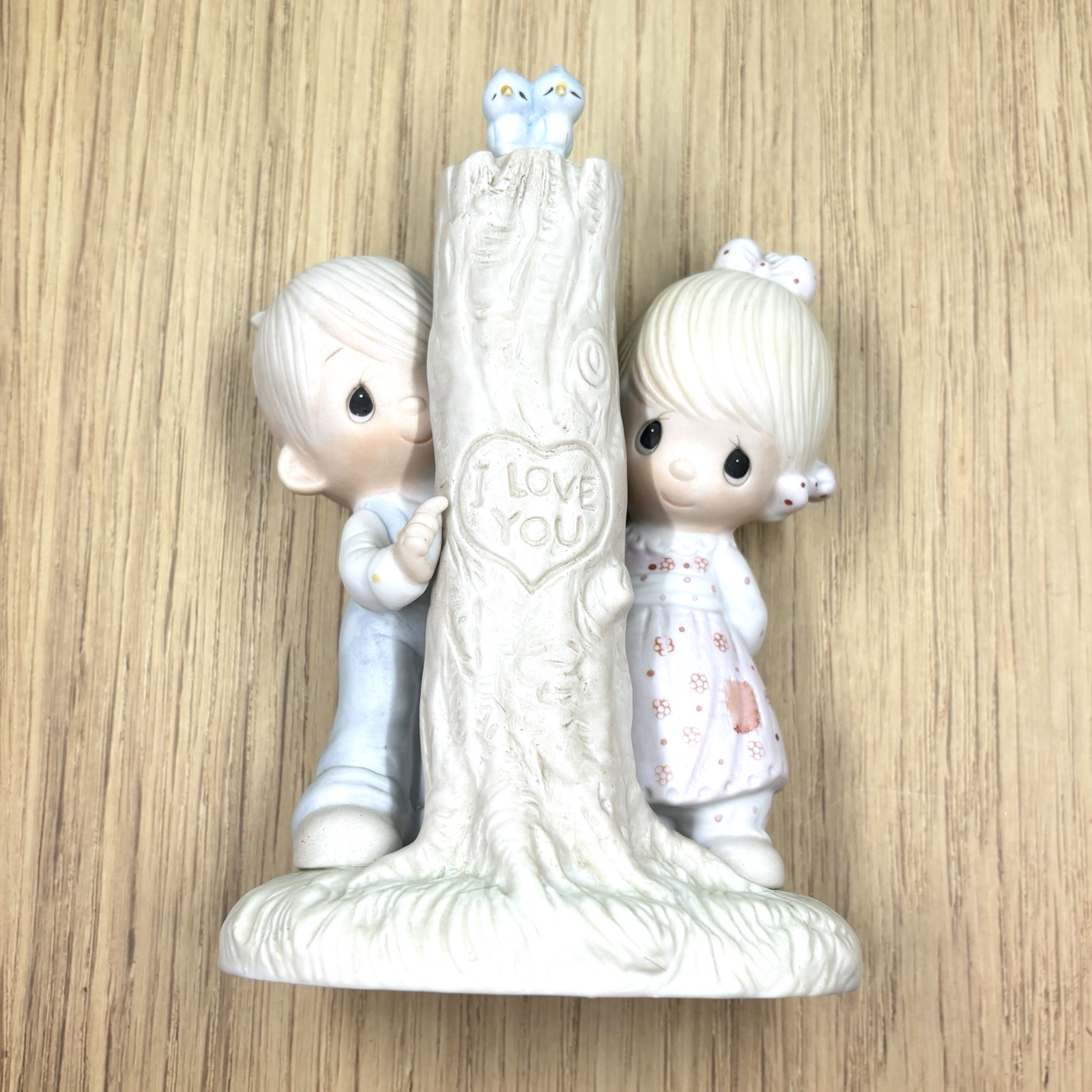 Precious Moment E-3116 ” Thee I Love” figurine RETIRED- 1979
