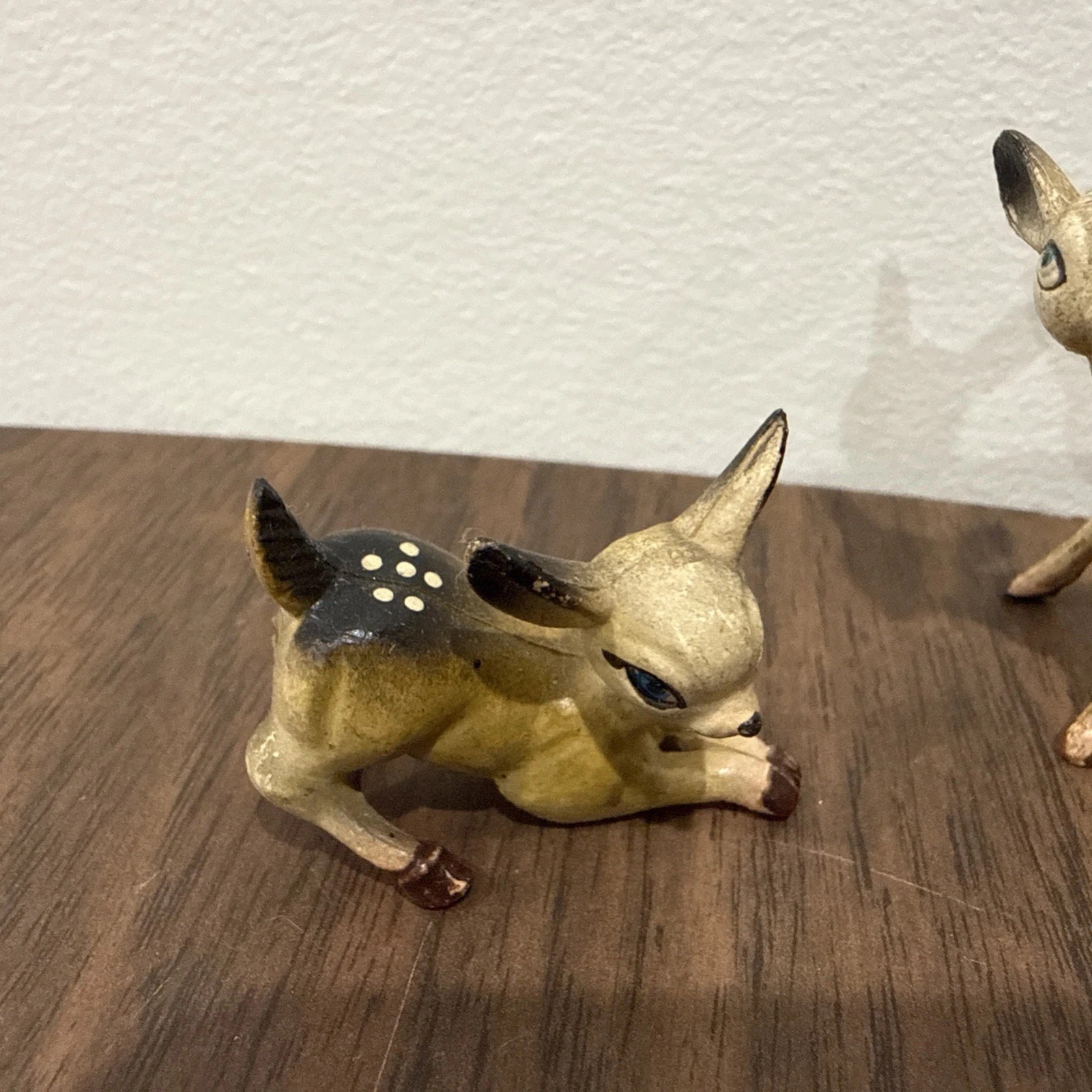 Vintage – Celluloid / Plastic Miniature Deer Family Figurines