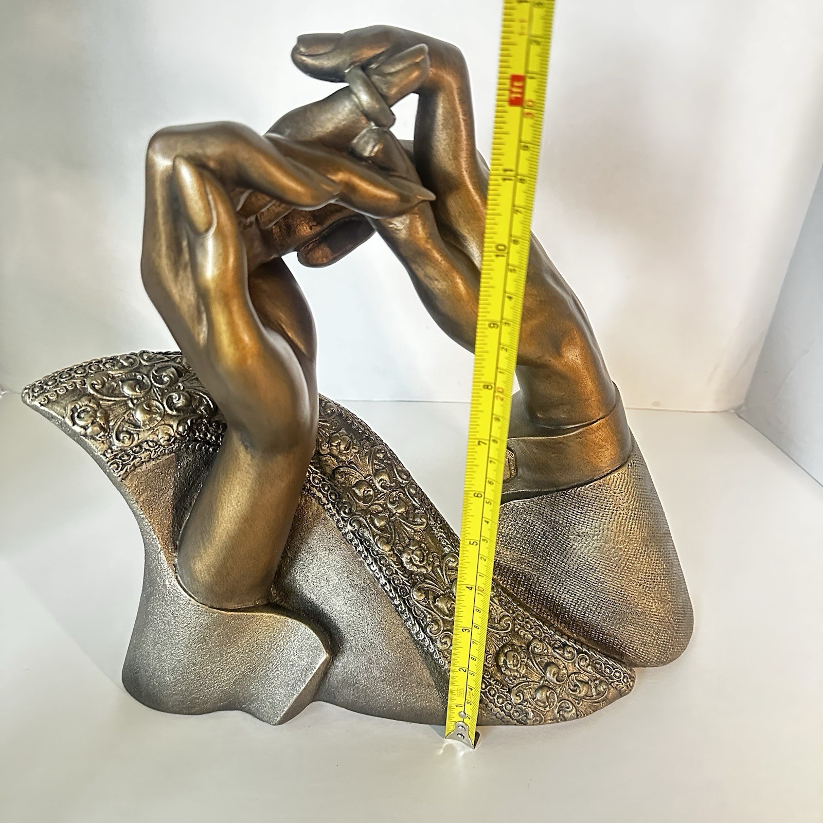 Wedding Engagement Sculpture Austin Production Statue Ring Alexsander Danel 12in