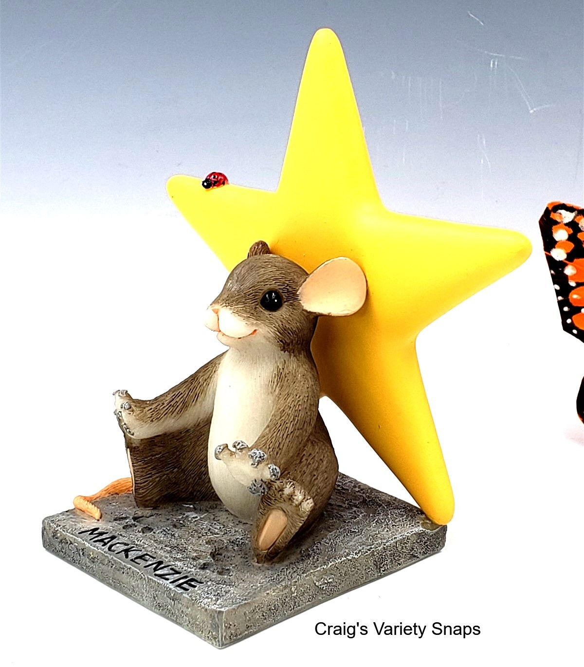 CHARMING TAILS A Star In The Making Figurine, LIMITED EDITION Boxed Fitz & Floyd