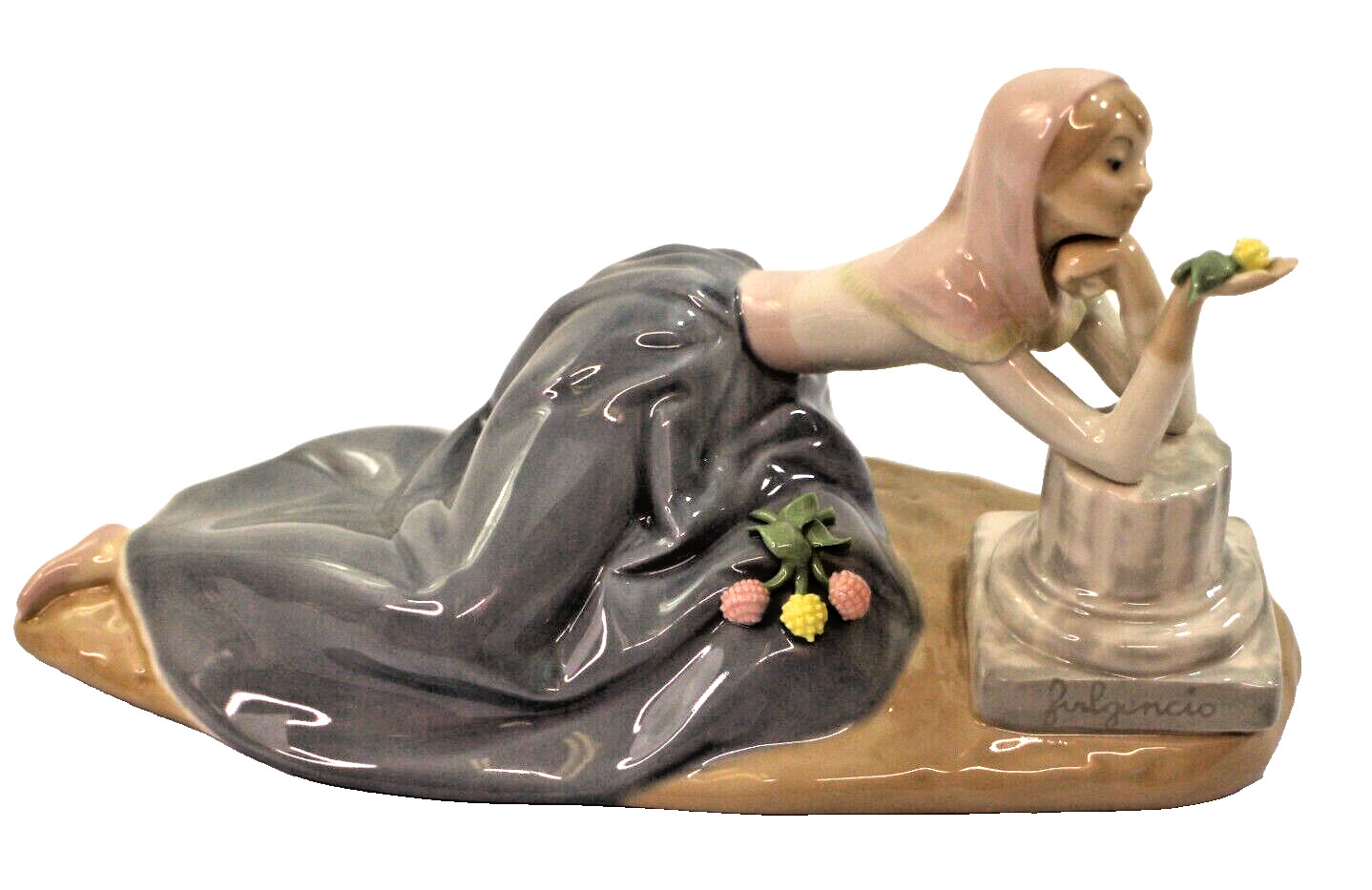 Dolores The Dahlia Maiden Porcelain by Fulgencio Garcia Franklin Mint 1984