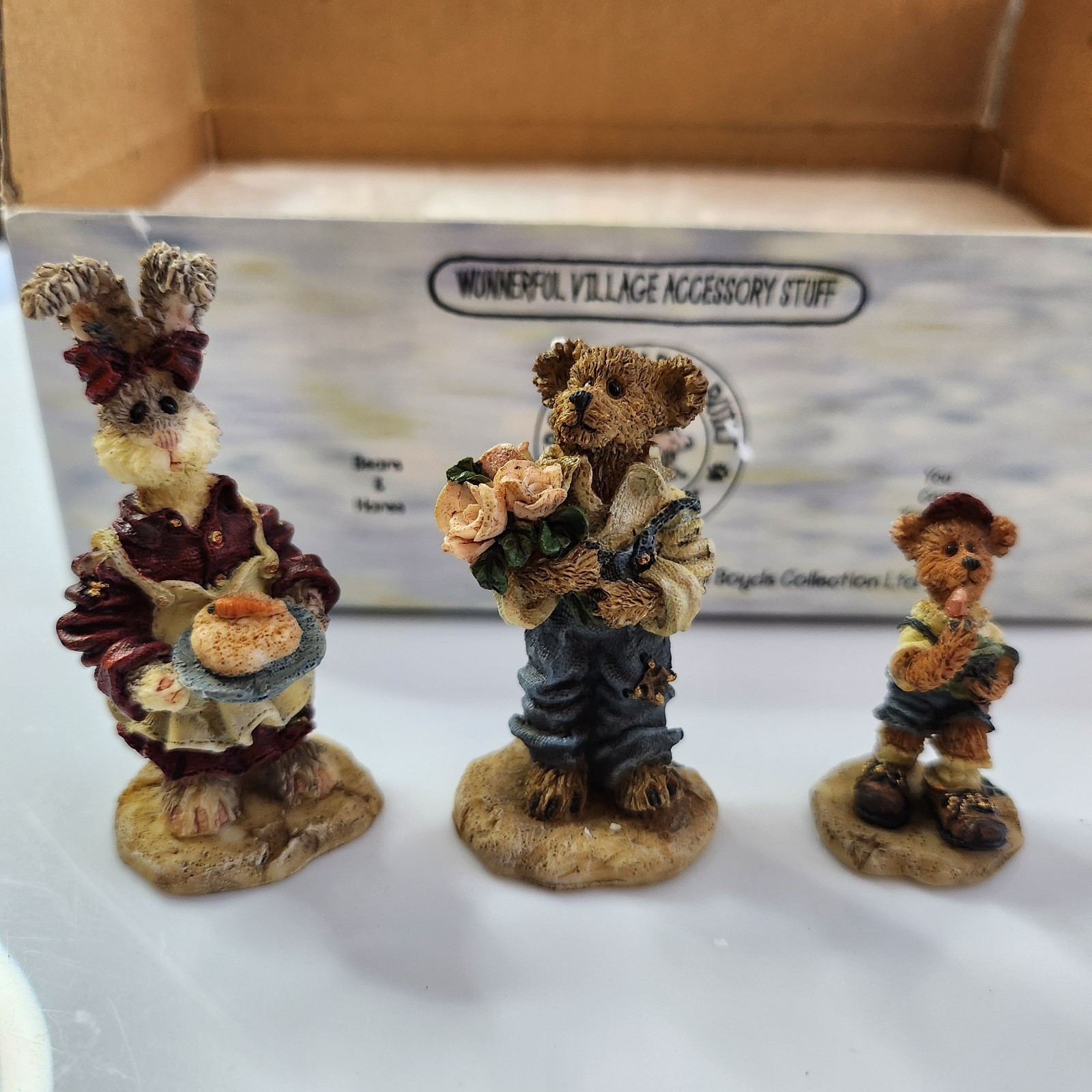 Boyds Bailey’s Cozy Cottage Emily Babbit Matt & Wilson Bearly-Built 19502-1 NIB