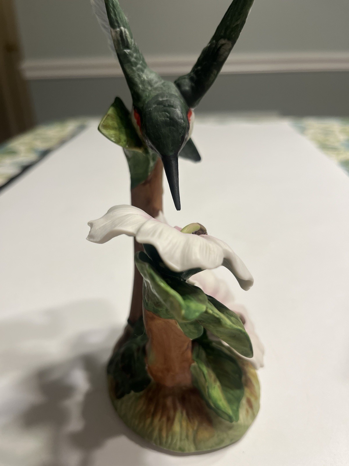 Hummingbird Figurine. By Gallery Originals. Limited Edition. 1984 7 1/4″ Tall