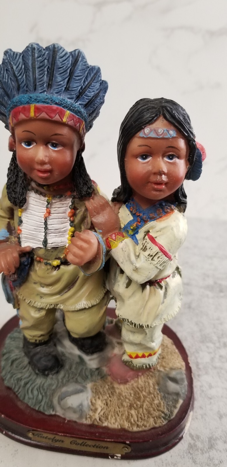 Katelyn Collection Native Indian Boy And Girl
