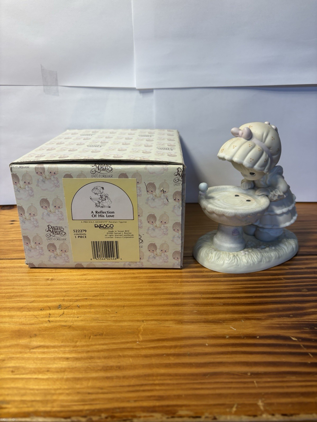 PRECIOUS MOMENTS – A REFLECTION OF HIS LOVE – 1990 – 522279 – ENESCO