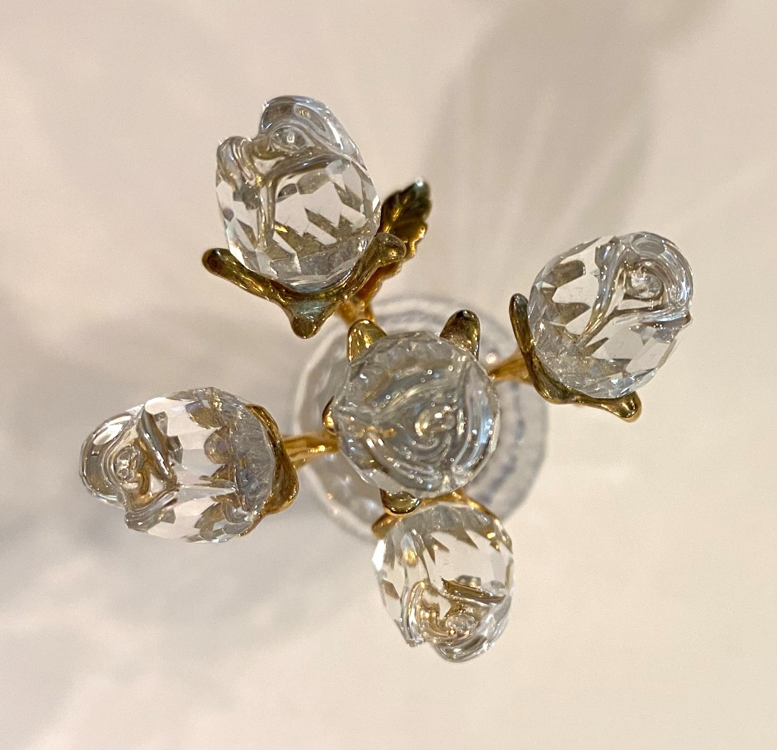 Swarovski Crystal Memories Secrets Rose Vase/ Flacon with gems #210823 Retired
