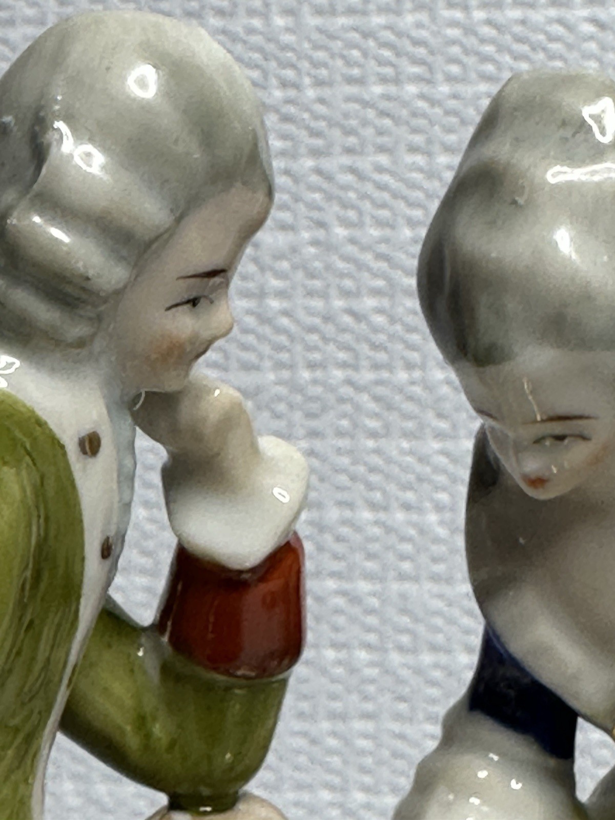 Antique Gräfenthal Porcelain Figurine Baroque Ornate Romantic Lovers Collectible