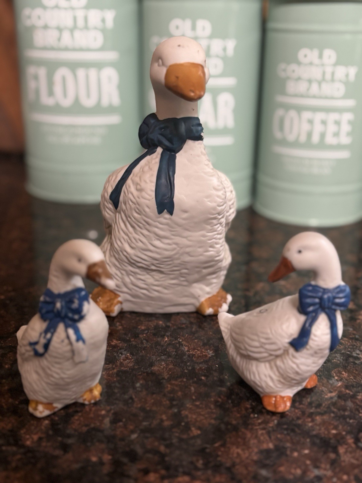 Mama Country Duck & 2 Babies