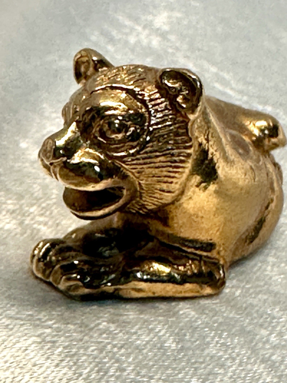 1976 MMA Metropolitan Museum Of Art LION Figurine Vintage