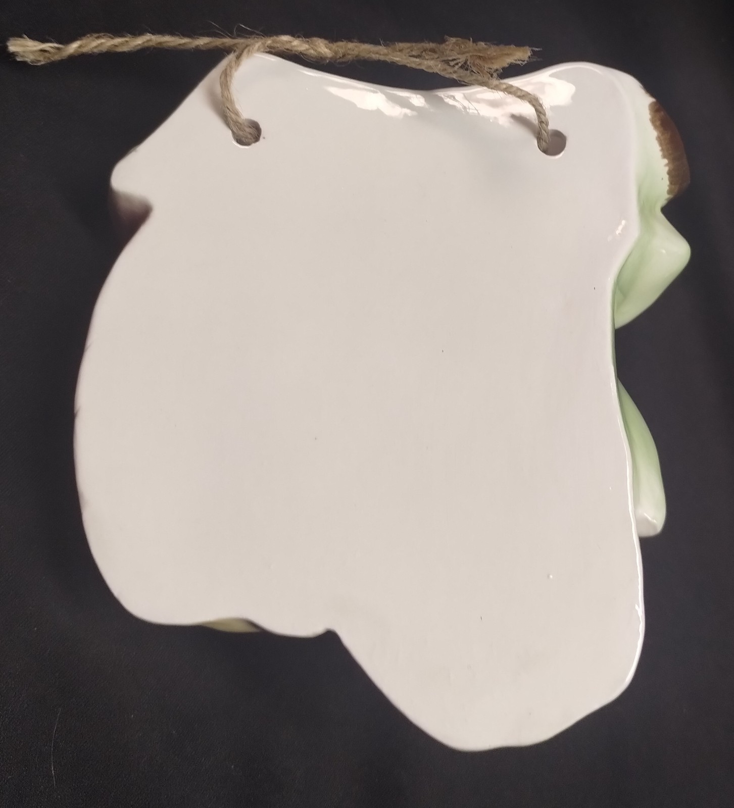 4 Enesco Ceramic Wall Pockets MOUSE in Leaves and Fruit