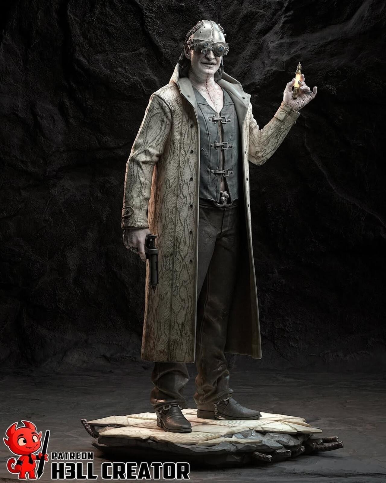 Victor Gideon | Resident Evil | High Quality Unpainted Resin Garage Kit 1:10